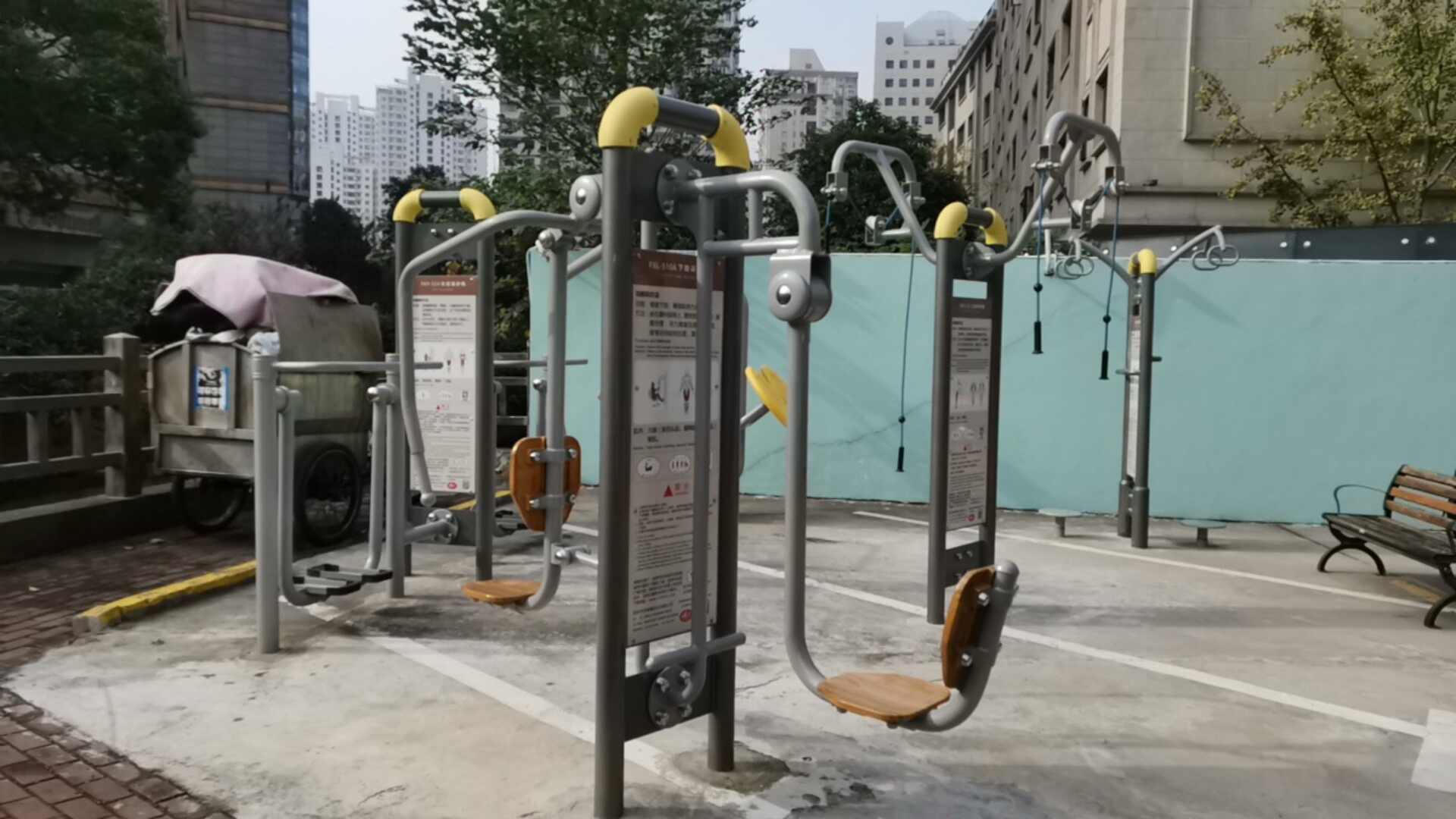 宜川街道月亮灣健身點