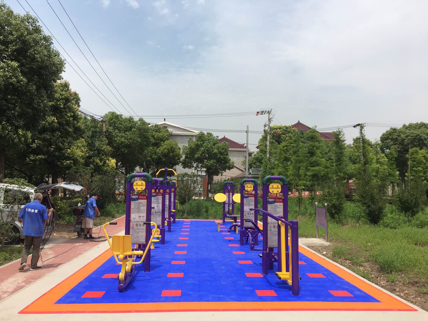 沈家橋村梅園宅健身點