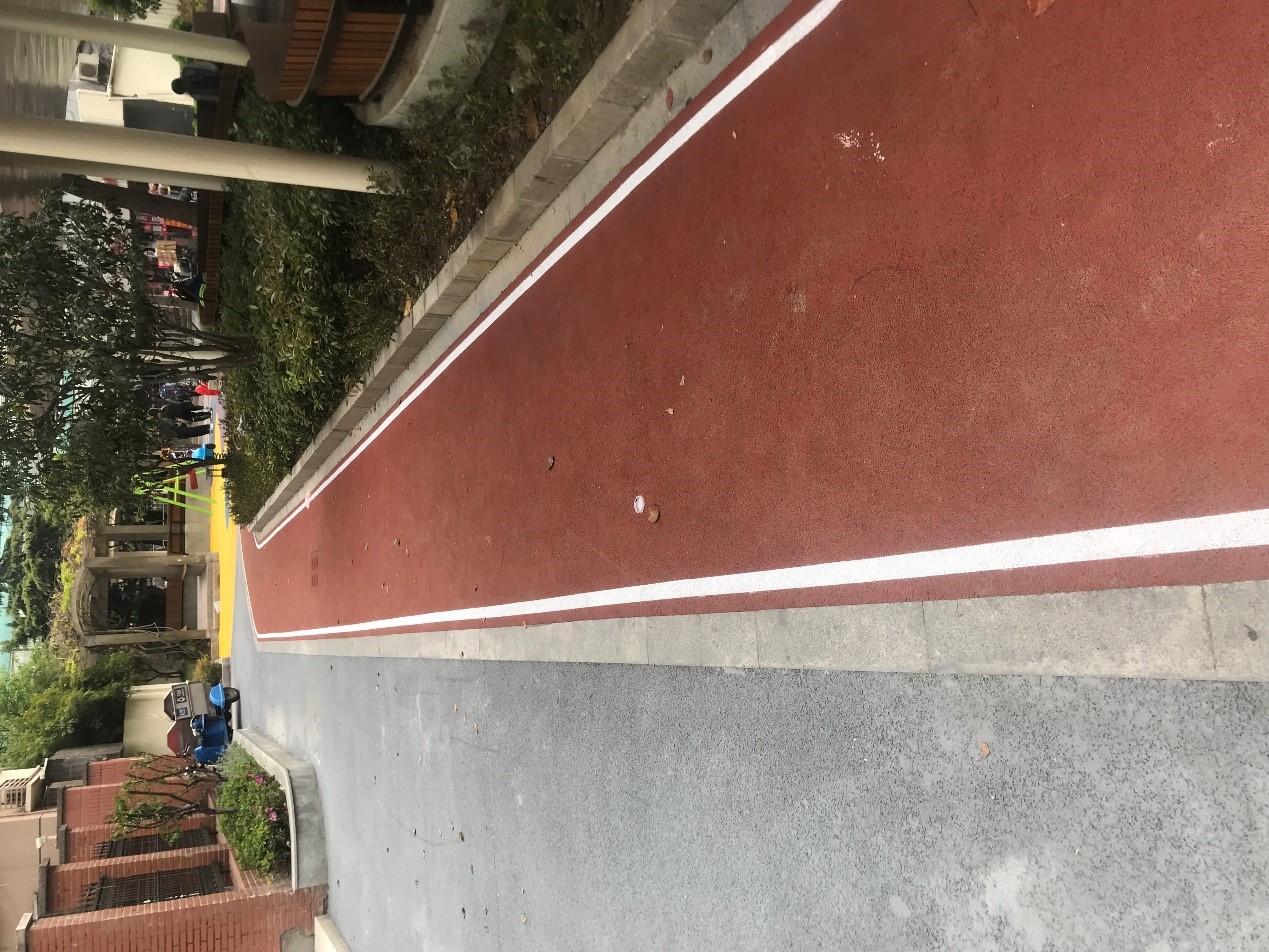 陸一小區(qū)市民健身步道