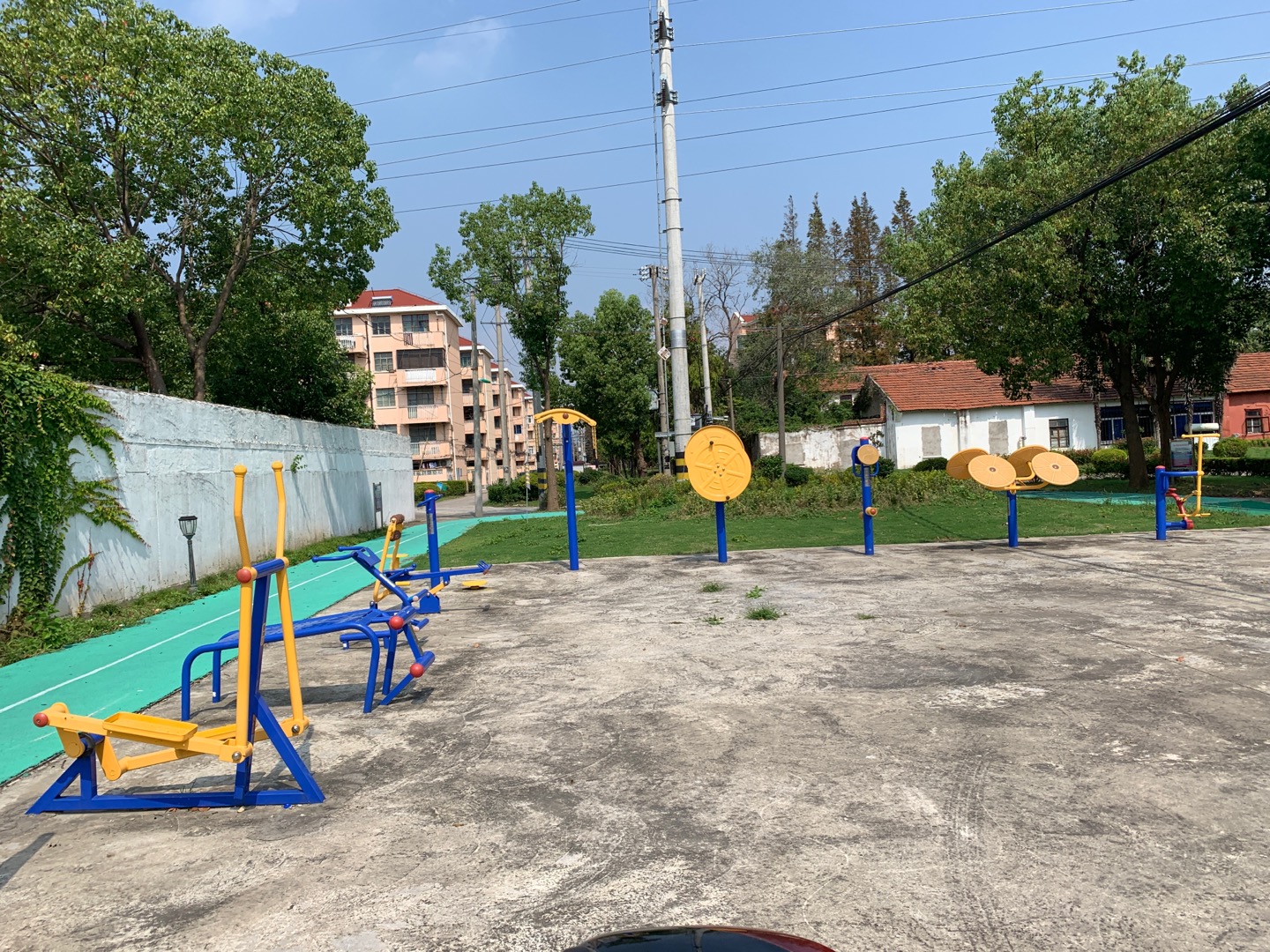 東平鎮(zhèn)前進(jìn)新村海鷗二村健身點(diǎn)