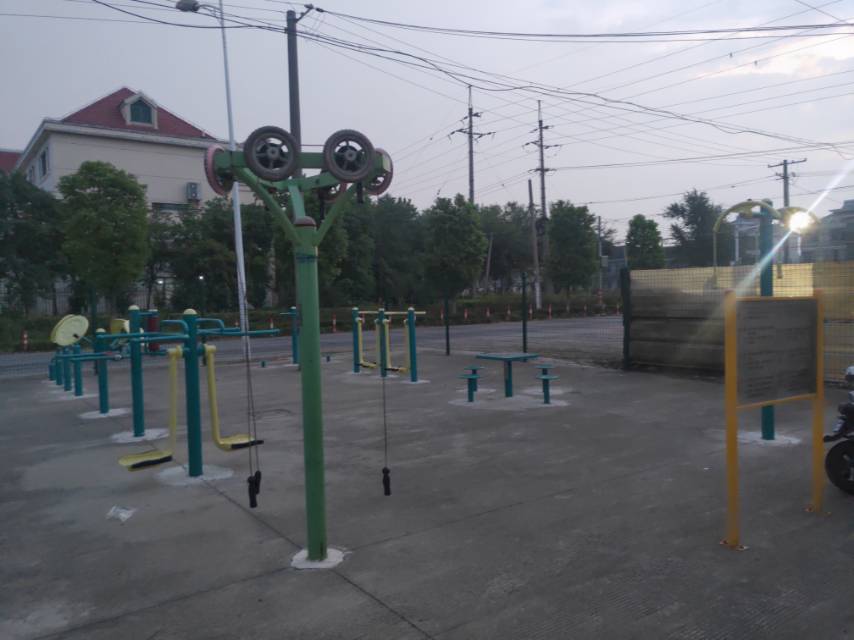 王涇村老年活動室健身益智點