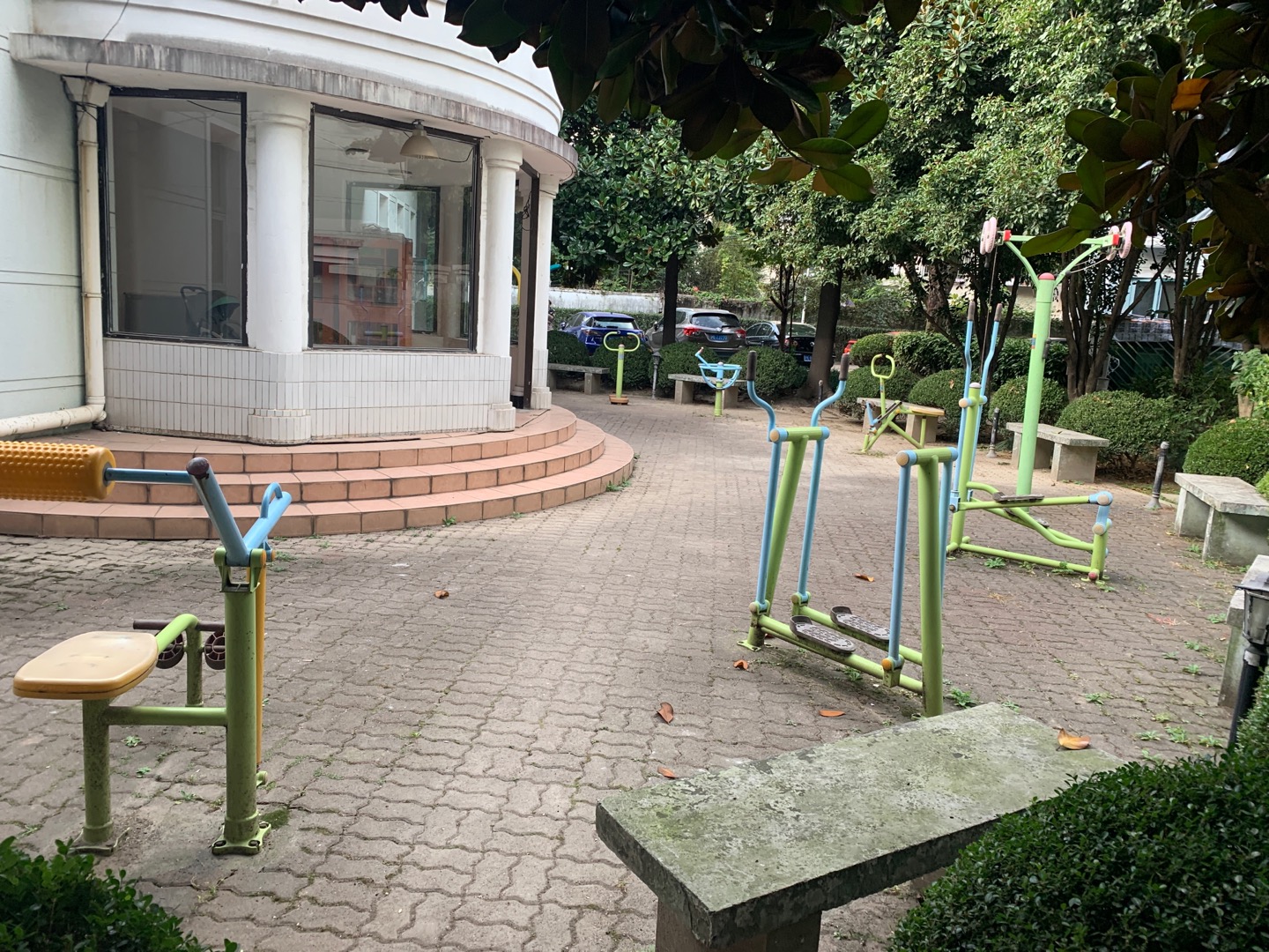 綠景苑小區(qū)健身點