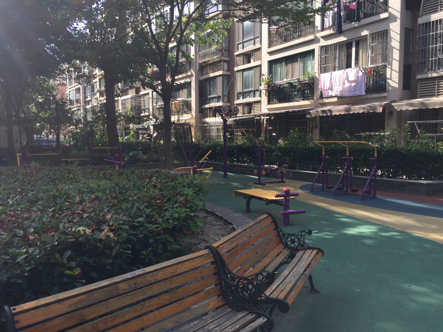 九韻城居委北區(qū)健身點(diǎn)