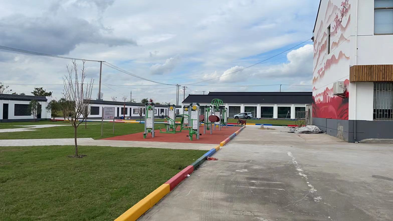 青村鎮(zhèn)錢忠村市民益智健身點(diǎn)