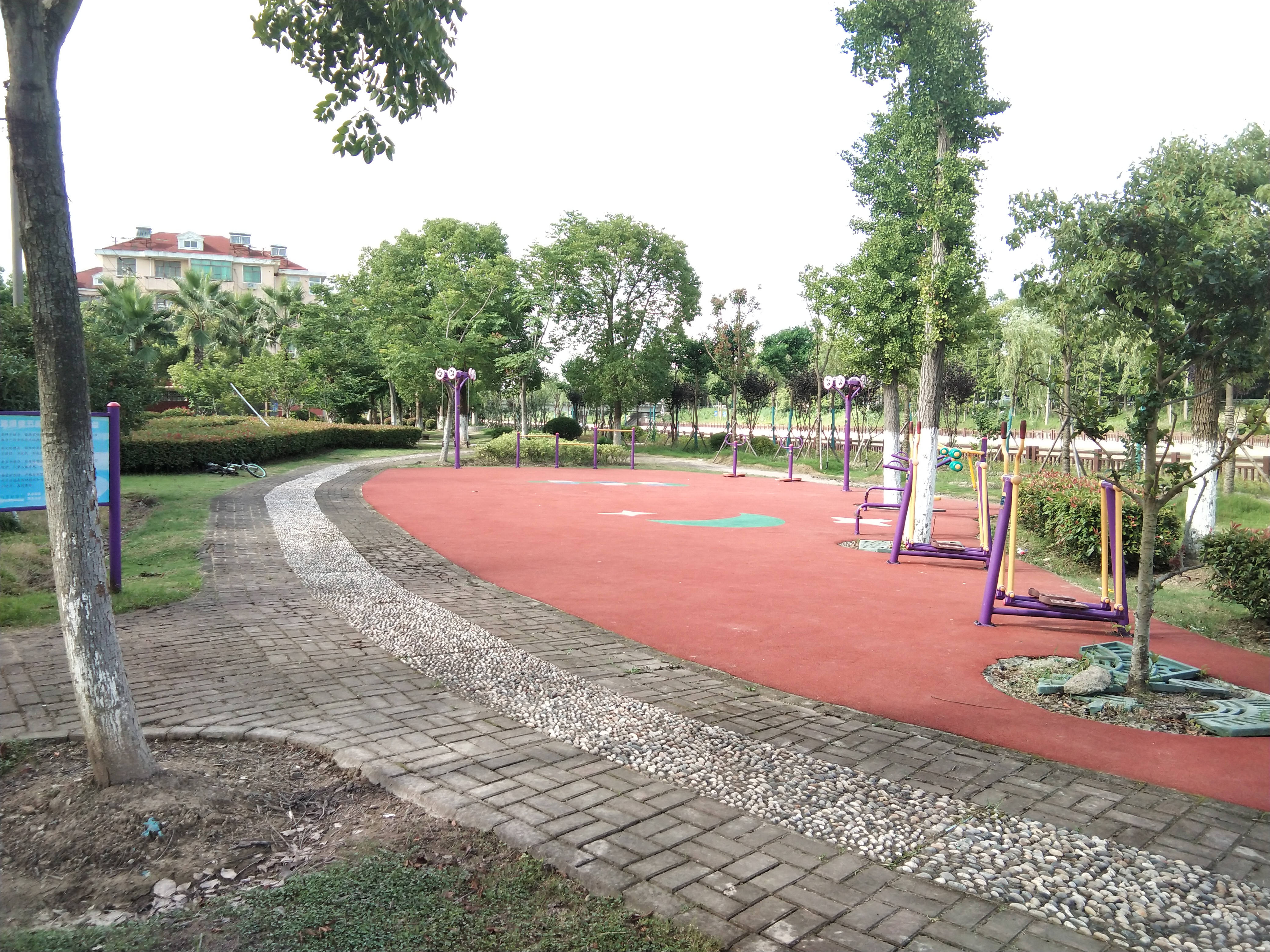 五四中港三村綠地健身點