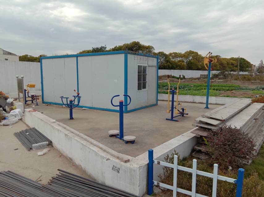 新營村1組華靈路廟后路往西健身路徑