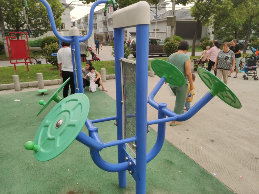 雙立柱太極揉推器