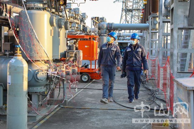 中山供電局220千伏翠亨變電站反措施工作。孫嘉彪 攝_副本.jpg