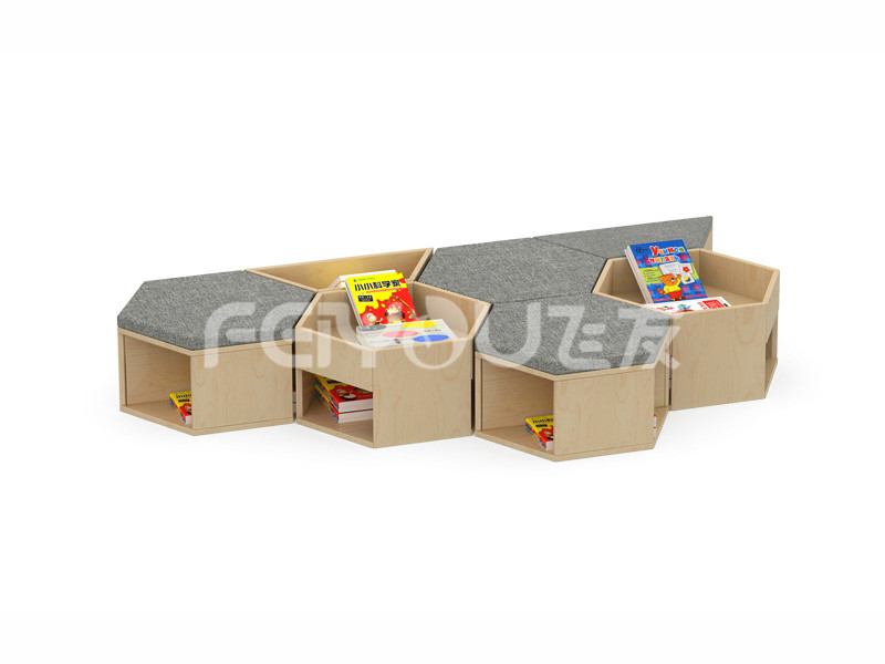 學習多功能組合柜書架-015