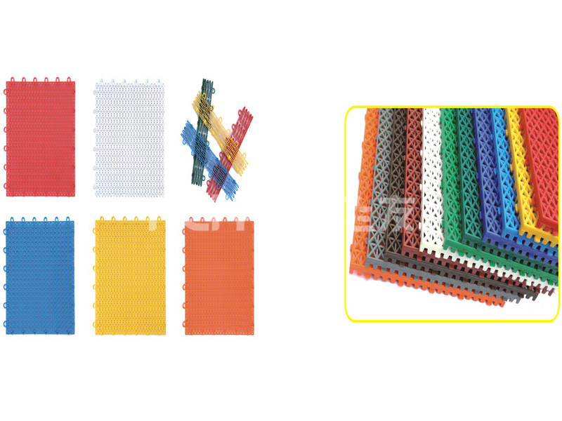懸浮式拼裝環(huán)保塑料運動地板-005