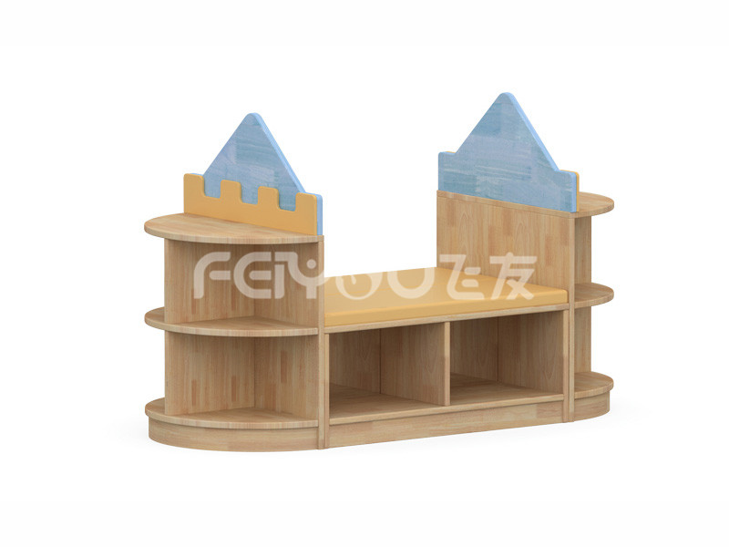 多功能學習互動城堡組合書架-007