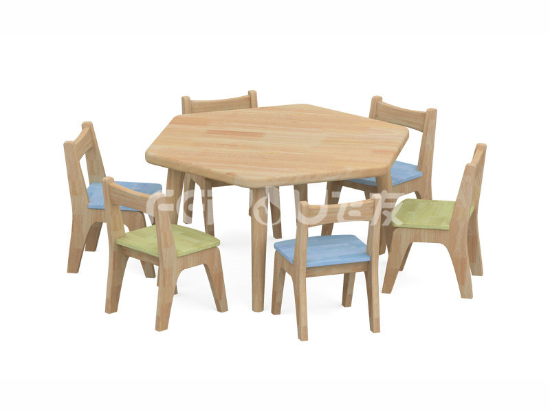 學(xué)習(xí)互動(dòng)搭配六角桌子-011