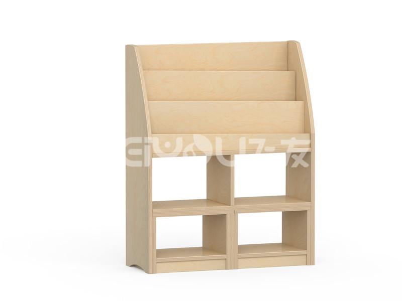 閱讀書架兒童實木書架-88