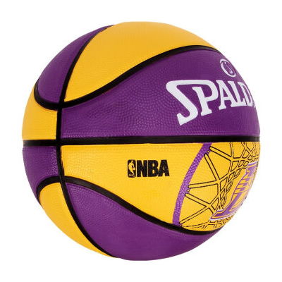 斯伯丁83-156Y湖人隊(duì)籃球