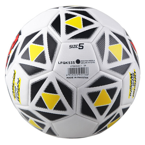 李寧LFQK535耐磨機(jī)縫5號(hào)足球圖2