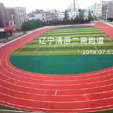 森躍大連塑膠跑道施工價格 預制型跑道 復合型塑膠跑道 戶外透氣型塑膠跑道 免費提供設計圖紙 全國各地施工