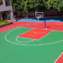 利達(dá)供應(yīng)羽毛球場(chǎng)地板、羽毛球場(chǎng)地板、羽毛球場(chǎng)地板廠家 羽毛球丙烯酸地板材料、籃球場(chǎng)丙烯酸材料運(yùn)動(dòng)場(chǎng)所、水性材料施工師傅、