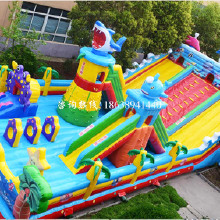 萬(wàn)之利 新款充氣滑梯 充氣大滑梯廠家 戶外廣場(chǎng)滑梯充氣價(jià)格